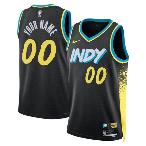 Custom Indiana Pacers 2023-24 City Edition Jersey