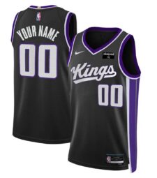 Custom Sacramento Kings Icon Edition Swingman Jersey
